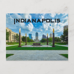 Carte Postale Indianapolis, Indiana, États-Unis