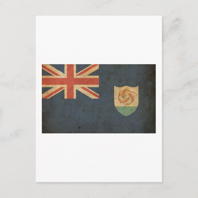 Carte Postale Indicateur Anguilla vintage (Devant)