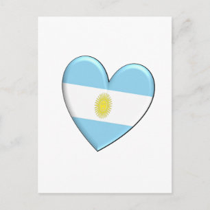 Carte Postale Indicateur cardiaque de l'Argentine