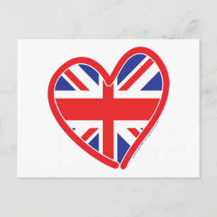 Carte Postale Indicateur cardiaque Union Jack