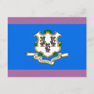 Carte Postale Indicateur Connecticut
