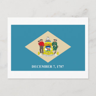 Carte postale Indicateur Delaware