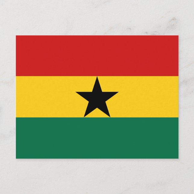 Carte postale Indicateur Ghana (Devant)
