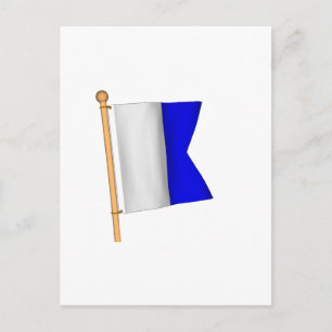 Carte Postale Indicateur nautique "A"