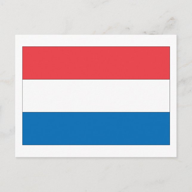 Carte Postale Indicateur Pays-Bas (Devant)