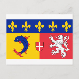 Carte Postale Indicateur Rhône-Alpes