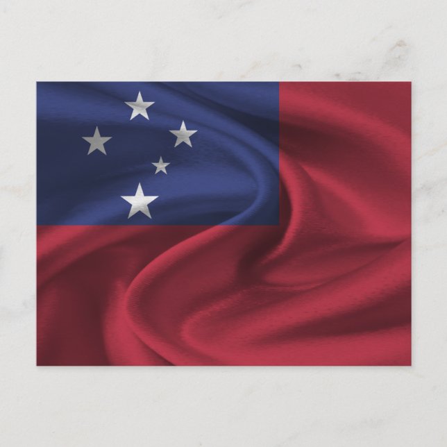 Carte Postale Indicateur Samoa (Devant)