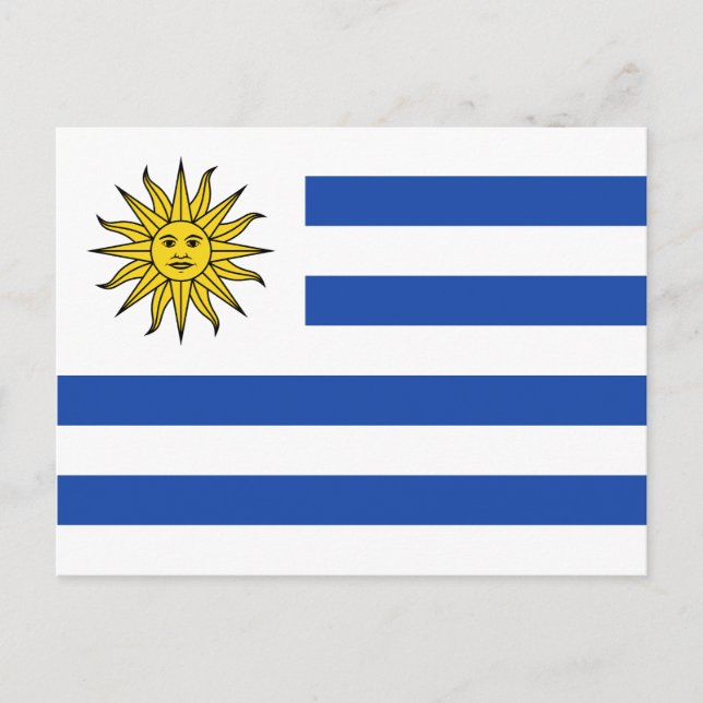 Carte postale Indicateur Uruguay (Devant)