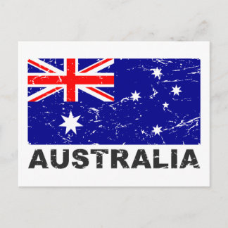 Carte Postale Indicateur Vintage Australie