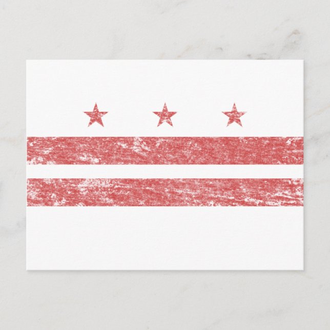 Carte Postale Indicateur vintage D.C. (Devant)