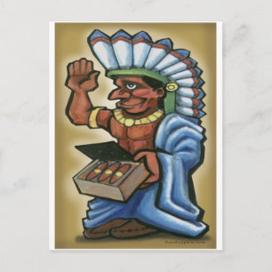Carte Postale Indien de cigar
