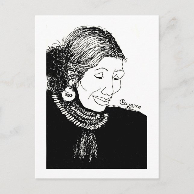 Carte postale indienne (Devant)