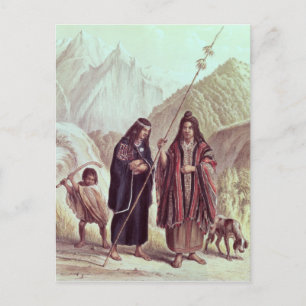 Carte Postale Indiens araucanes