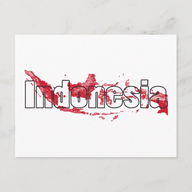 Carte Postale Indonésie (Devant)