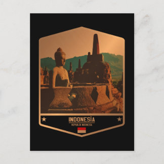 Carte Postale Indonésie