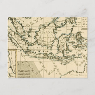Carte Postale Indonésie et Philippines