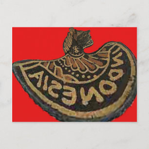 Carte Postale Indonésie Marionnette Javanaise Art culturel