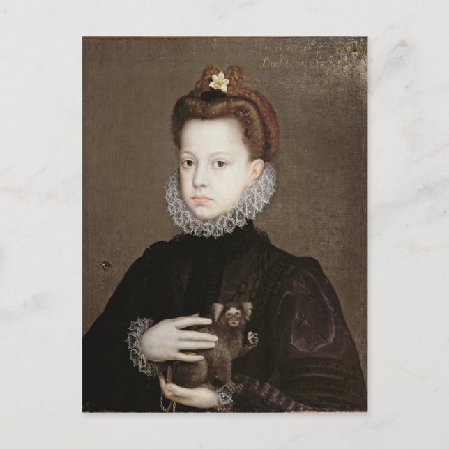 Carte Postale Infanta Isabella Clara Eugenia (Devant)