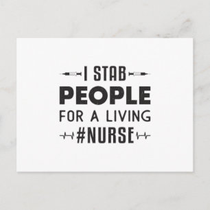 Carte Postale #Infirmière soins infirmiers soins infirmiers urge