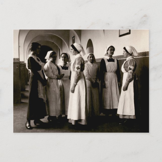 Carte Postale Infirmières allemandes de la Première Guerre mondi (Devant)