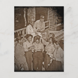 Carte Postale Infirmières dans le Pacifique Sud-Ouest Obtenir du