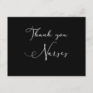 Carte Postale Infirmières Mercis. Présentation de l'appréciation