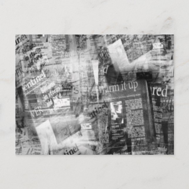 Carte Postale Information Junkie (Devant)