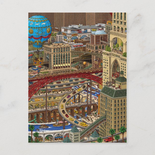 CARTE POSTALE INFRASTRUCTURE (Devant)