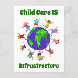 Carte Postale Infrastructure de garde d'enfants IS