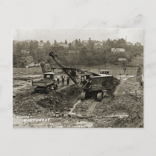 Carte Postale INGÉNIEUR D'EXPLOITATION D'UNE grue et D'UNE NAVIR (Devant)