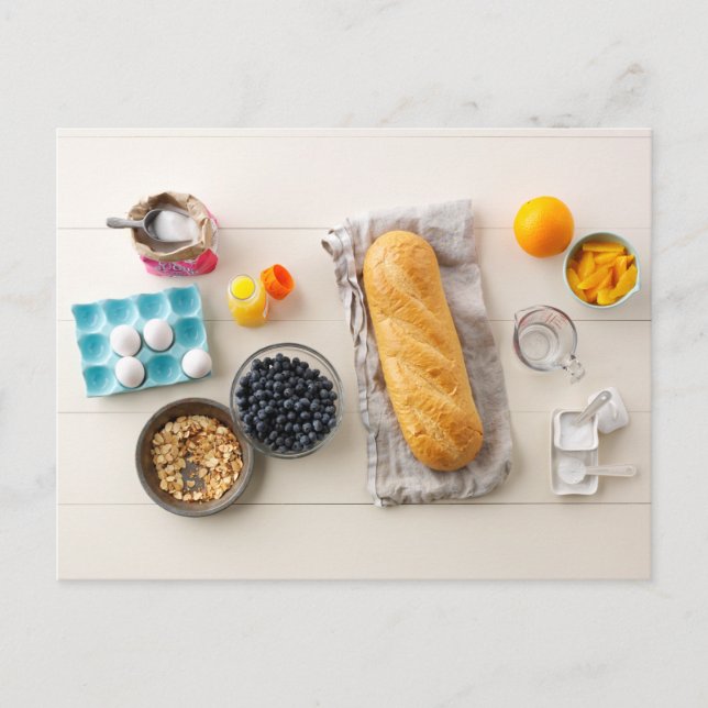 Carte Postale Ingrédients et outils 4 (Devant)