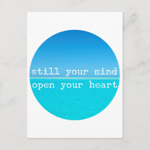 Carte Postale Inhale Exhale Relaxant Devis Médationnel
