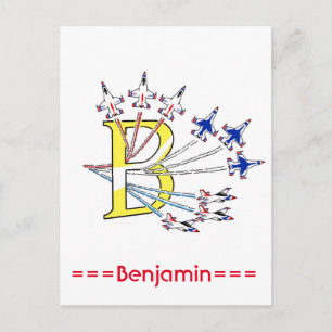 Carte postale initiale B de Thunderbirds