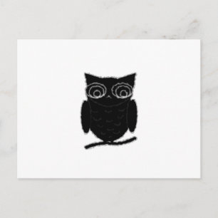 Carte Postale Inkblot Owl