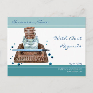 Carte postale Inkwell Best Regards