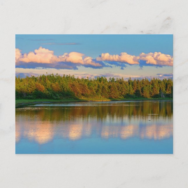 Carte Postale Inlet at Sunset | New Brunswick, Canada (Devant)