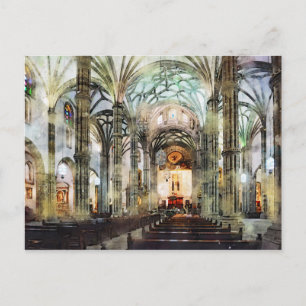 Carte Postale Innenansicht der Kathedrale Père Noël Ana Las Palm