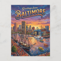 Inner Harbor, Baltimore États-Unis