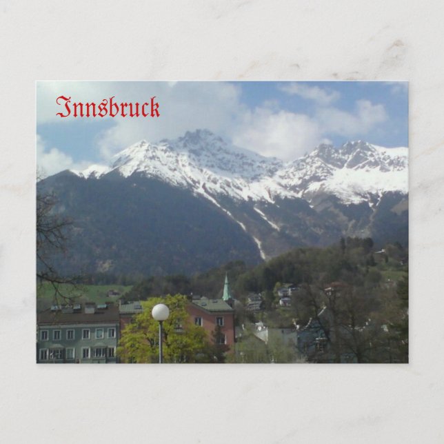 Carte Postale Innsbruck (Devant)