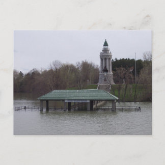 Carte Postale Inondation du lac Champlain