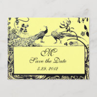 INSÉPARABLES mariages MONOGRAM noir et blanc jaune