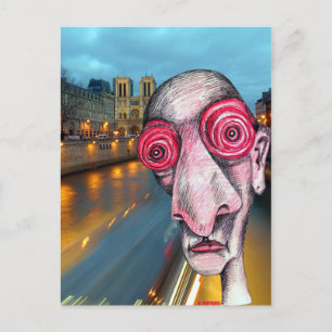 Carte Postale Insomniac dirigé pour Notre Dame