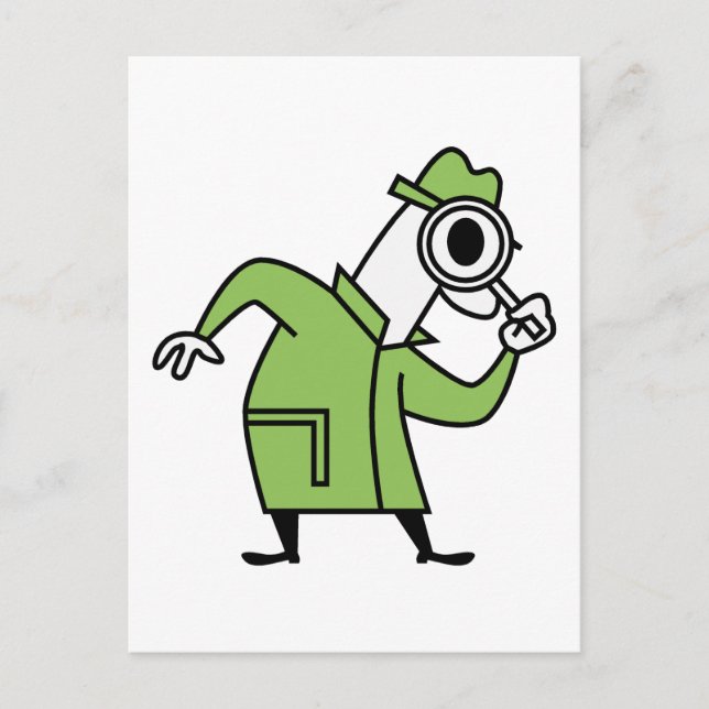 Carte Postale Inspecteur (Devant)