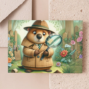 Carte Postale Inspecteur de la marmotte