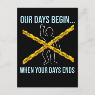 Carte Postale Inspecteur en sciences judiciaires