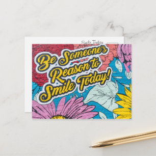 Carte Postale Inspirant Positif