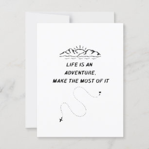 Carte Postale Inspirante 