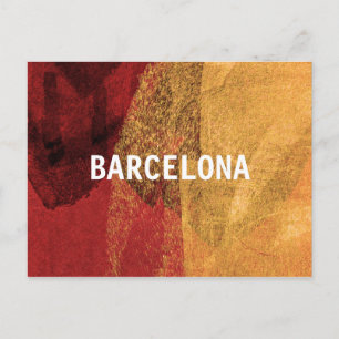 Carte Postale Inspiration cool de Barcelone Design moderne