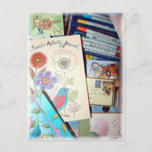 Carte postale Inspiration du livre d'art