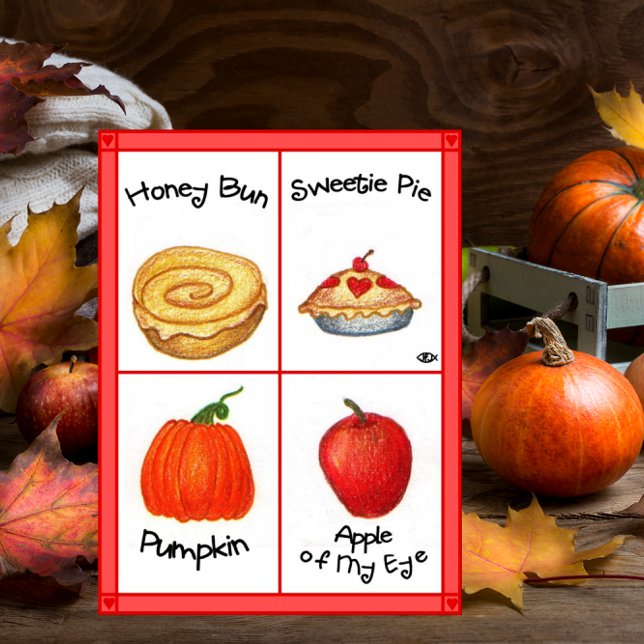 Carte postale Inspiration Honey Bun (Créateur téléchargé)